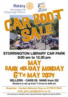 ROTARY BANK HOLIDAY CAR BOOT SALE